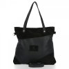 Bőr táska shopper bag Roberto Ricci fekete 18128