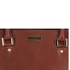 Bőr táska kuffer Genuine Leather barna 2222