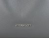 Bőr táska shopper bag Vittoria Gotti szürke V694150