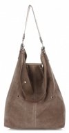 Bőr táska shopper bag Vittoria Gotti földszínű V3292C