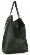 Bőr táska shopper bag Vera Pelle zöld 3292