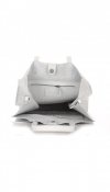 Bőr táska shopper bag Vittoria Gotti fehér V8622