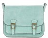Bőr táska levéltáska Genuine Leather menta 1643