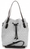 Női Táská shopper bag Vittoria Gotti világosszürke V1005