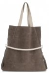 Bőr táska shopper bag Vittoria Gotti földszínű V26A