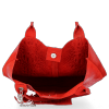Bőr táska shopper bag Vittoria Gotti piros B23