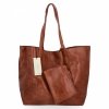 Női Táská shopper bag Herisson barna H8805