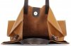 Bőr táska univerzális Genuine Leather vörös 691756