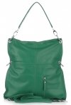 Bőr táska shopper bag Vera Pelle zöld V25