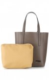 Bőr táska shopper bag Vittoria Gotti földszínű V3121