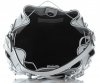 Bőr táska shopper bag Vittoria Gotti ezüst V5867