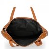 Bőr táska shopper bag Roberto Ricci vörös 18128