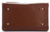 Bőr táska kuffer Genuine Leather barna 295