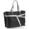 Bőr táska shopper bag Vittoria Gotti fekete V5635