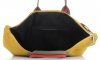 Bőr táska shopper bag Vittoria Gotti sárga V689746