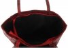 Bőr táska shopper bag Vittoria Gotti piros V16299
