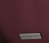 Bőr táska shopper bag Vittoria Gotti bordó V5701