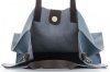 Bőr táska univerzális Genuine Leather kék 691756