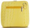 Bőr táska levéltáska Genuine Leather lime 218