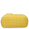 Bőr táska shopper bag Vittoria Gotti sárga V6590C