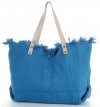 Bőr táska shopper bag Vittoria Gotti jeans V5902