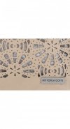 Bőr táska shopper bag Vittoria Gotti bézs V577