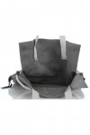 Bőr táska shopper bag Vittoria Gotti világosszürke V26A