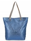 Bőr táska shopper bag Vittoria Gotti jeans B24