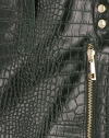 Bőr táska shopper bag Vittoria Gotti palackzöld VG803