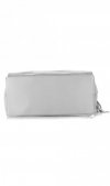 Bőr táska shopper bag Vittoria Gotti világosszürke V270