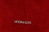 Bőr táska shopper bag Vittoria Gotti piros V3081