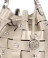 Bőr táska shopper bag Vittoria Gotti arany V5867