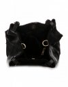 Bőr táska shopper bag Vera Pelle fekete 8078(2