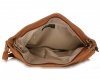 Bőr táska levéltáska Genuine Leather vörös 1324
