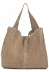 Bőr táska shopper bag Vittoria Gotti földszínű V6048