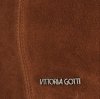 Bőr táska shopper bag Vittoria Gotti barna V3076