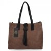 Táská shopper bag Hernan HB0192-1 földszínű