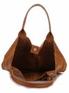 Bőr táska shopper bag Vittoria Gotti vörös V877