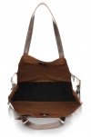 Bőr táska shopper bag Vera Pelle óarany 205454