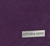 Bőr táska levéltáska Vittoria Gotti szilvakék V3288C