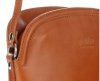 Bőr táska levéltáska Genuine Leather vörös E4098