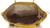 Bőr táska shopper bag Vittoria Gotti sárga V691622