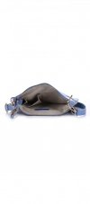 Bőr táska levéltáska Genuine Leather kék 14