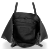 Bőr táska shopper bag Vittoria Gotti fekete V21E