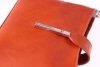 Bőr táska klasszikus Genuine Leather vörös 4160