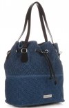Női Táská shopper bag Vittoria Gotti kék V1005