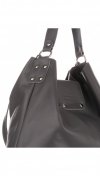 Bőr táska shopper bag Vera Pelle szürke 3292