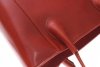 Bőr táska univerzális Genuine Leather 9A vörös