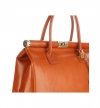 Bőr táska kuffer Genuine Leather vörös 816(2