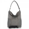 Bőr táska shopper bag Roberto Ricci szürke 19141
